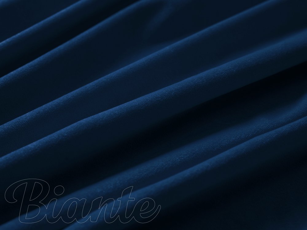 Sametová látka Velvet Premium SVP-029 Námořnická modrá - šířka 145 cm a 280 cm - detail 4 - Biante.cz Sametová látka Velvet Premium SVP-029 Námořnická modrá - šířka 145 cm a 280 cm - detail 4 - Biante.cz