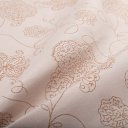 Teflonová látka na ubrusy TF-129 Hnědé květované ornamenty na šedobéžovém - šířka 180 cm - detail 2 - Biante.cz