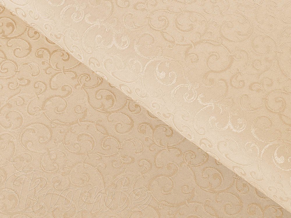Teflonová látka na ubrusy TF-092 Ornamenty - béžová light - šířka 160 cm - Biante.cz Teflonová látka na ubrusy TF-092 Ornamenty - béžová light - šířka 160 cm - Biante.cz