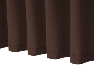 Dekorační závěs na míru Rongo RG-083 Čokoládově hnědý - detail 1 - Biante.cz