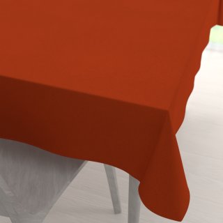 Velký dekorační obdélníkový ubrus BKU-105 Cihlově červený - Biante.cz