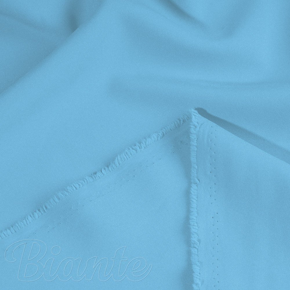 Dekorační jednobarevná látka Rongo RG-065 Světle modrá - šířka 150 cm - detail 2 - Biante.cz