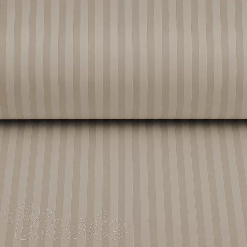 Damašek Atlas Grádl latte - pásiky 1 cm DM-022 - metráž šírka 300 cm - detail 1 - Biante.sk