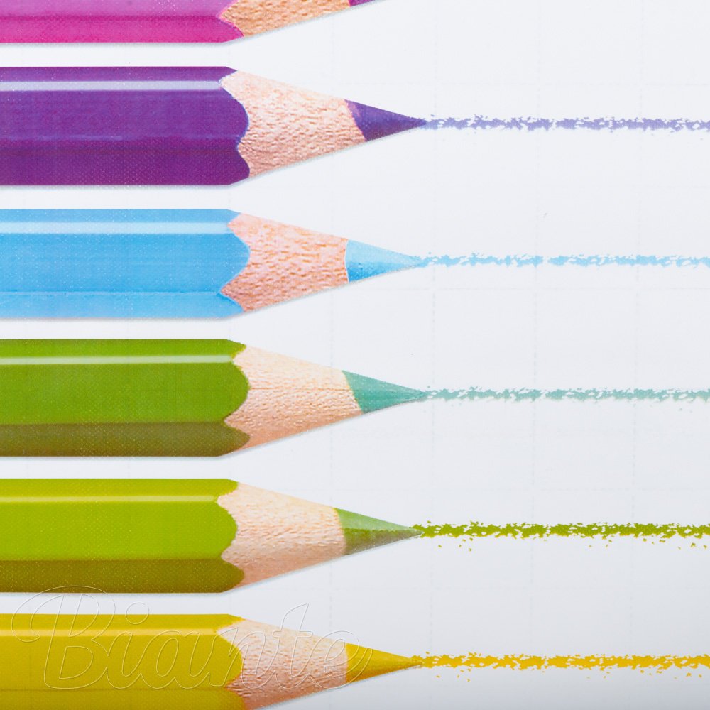 Detský PVC obrus Farebné pastelky PV-040 - metráž š. 140 cm - detail 2 - Biante.sk