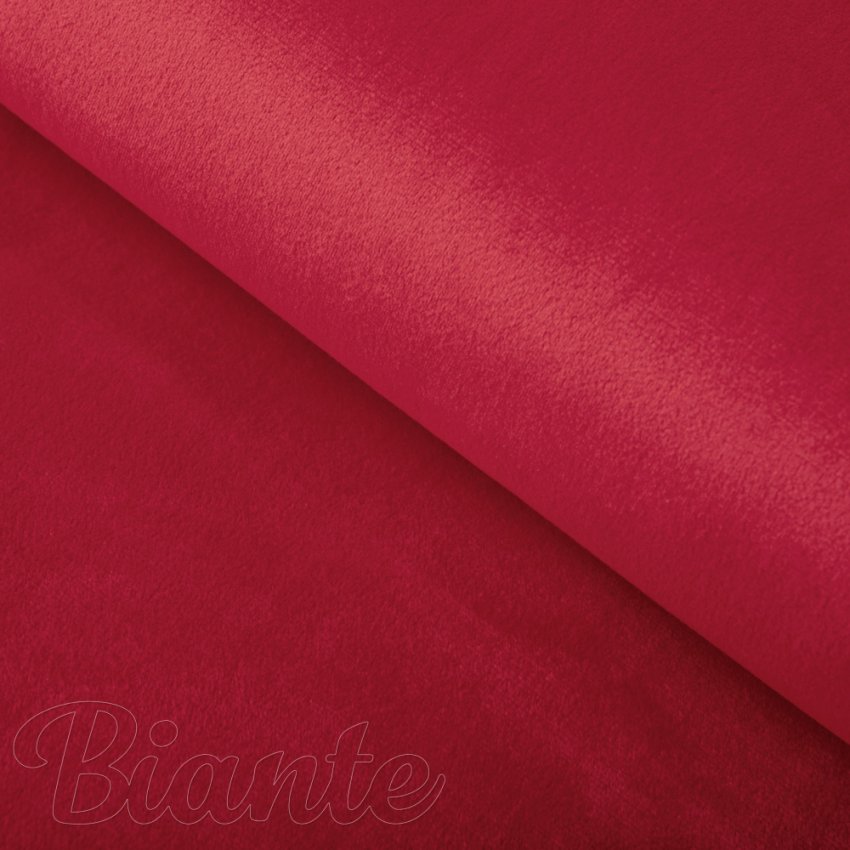 Sametová látka Velvet Premium SVP-049 Jahodově červená - šířka 145 cm - Biante.cz