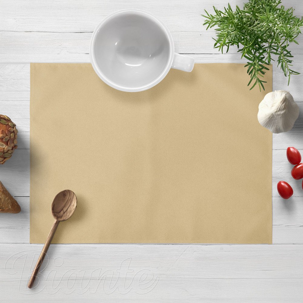 Dekoračné prestieranie na stôl BKU-107 Pieskovo béžové - Biante.sk