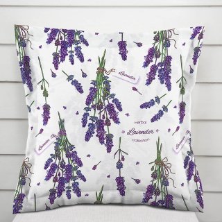 Dekorační povlak na polštář s lemem PML-084 Lavender - Biante.cz