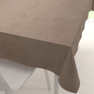 Sametový obdélníkový ubrus Velvet Premium SVP-005 Světle hnědý - Biante.cz