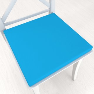 Štvorcový podsedák Rongo RG-073 Modrý - 38x38x3 cm - Biante.sk