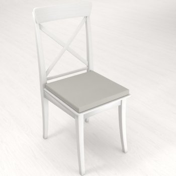 Venkovní čtvercový podsedák SLK-002 Světle šedý - 38x38x3 cm - detail 1 - Biante.cz Venkovní čtvercový podsedák SLK-002 Světle šedý - 38x38x3 cm - detail 1 - Biante.cz