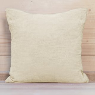 Mušelínový povlak na polštář MSN-080 Krémový - Biante.cz