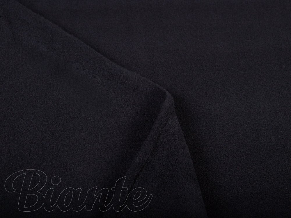 Polar fleece antipilling PF-005 Černý – metráž š. 150 cm - detail 1 - Biante.cz