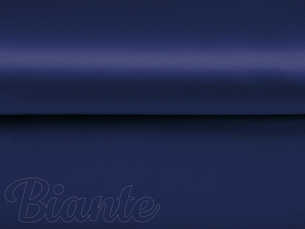 Látka polyesterový satén LUX-L039 Námořnická modrá - šířka 150 cm - detail 4 - Biante.cz Látka polyesterový satén LUX-L039 Námořnická modrá - šířka 150 cm - detail 4 - Biante.cz