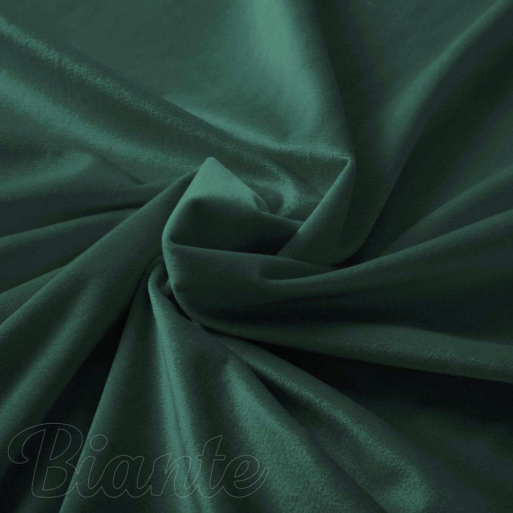 Sametová látka Velvet Premium SVP-044 Lesní zelená - šířka 300 cm - detail 1 - Biante.cz