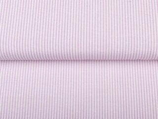 Dekorační látka Leona LN-160 Světle fialové proužky na bílém - šířka 140 cm - detail 1 - Biante.cz Dekorační látka Leona LN-160 Světle fialové proužky na bílém - šířka 140 cm - detail 1 - Biante.cz