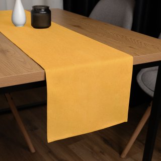Dekorační běhoun na stůl BKW-211 Hořčicové žíhání - Biante.cz