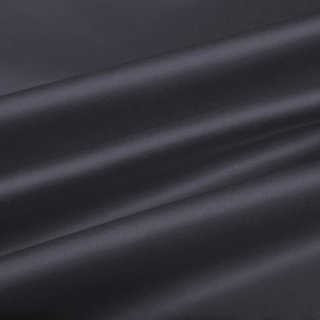 Látka polyesterový satén LUX-056 Antracitově šedá - šířka 150 cm