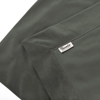 Zamatový prehoz/behúň na posteľ Velvet Prémium SVP-021 Tmavo sivozelený - detail 1 - Biante.sk