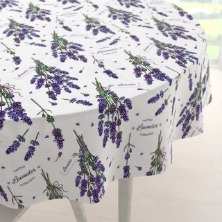 Dekorační kulatý ubrus PML-084 Lavender - Biante.cz Dekorační kulatý ubrus PML-084 Lavender - Biante.cz