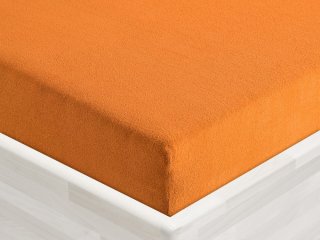Froté napínacie prestieradlo FR-006 Oranžové - Biante.sk Froté napínacie prestieradlo FR-006 Oranžové - Biante.sk