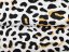 Bavlněná látka/plátno Sandra SA-409 Leopardí vzor na bílém - šířka 160 cm - detail 2 - Biante.cz