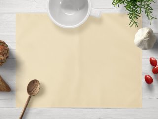 Bavlněné prostírání na stůl Torino TON-004 Pastelově žluté - Biante.cz Bavlněné prostírání na stůl Torino TON-004 Pastelově žluté - Biante.cz