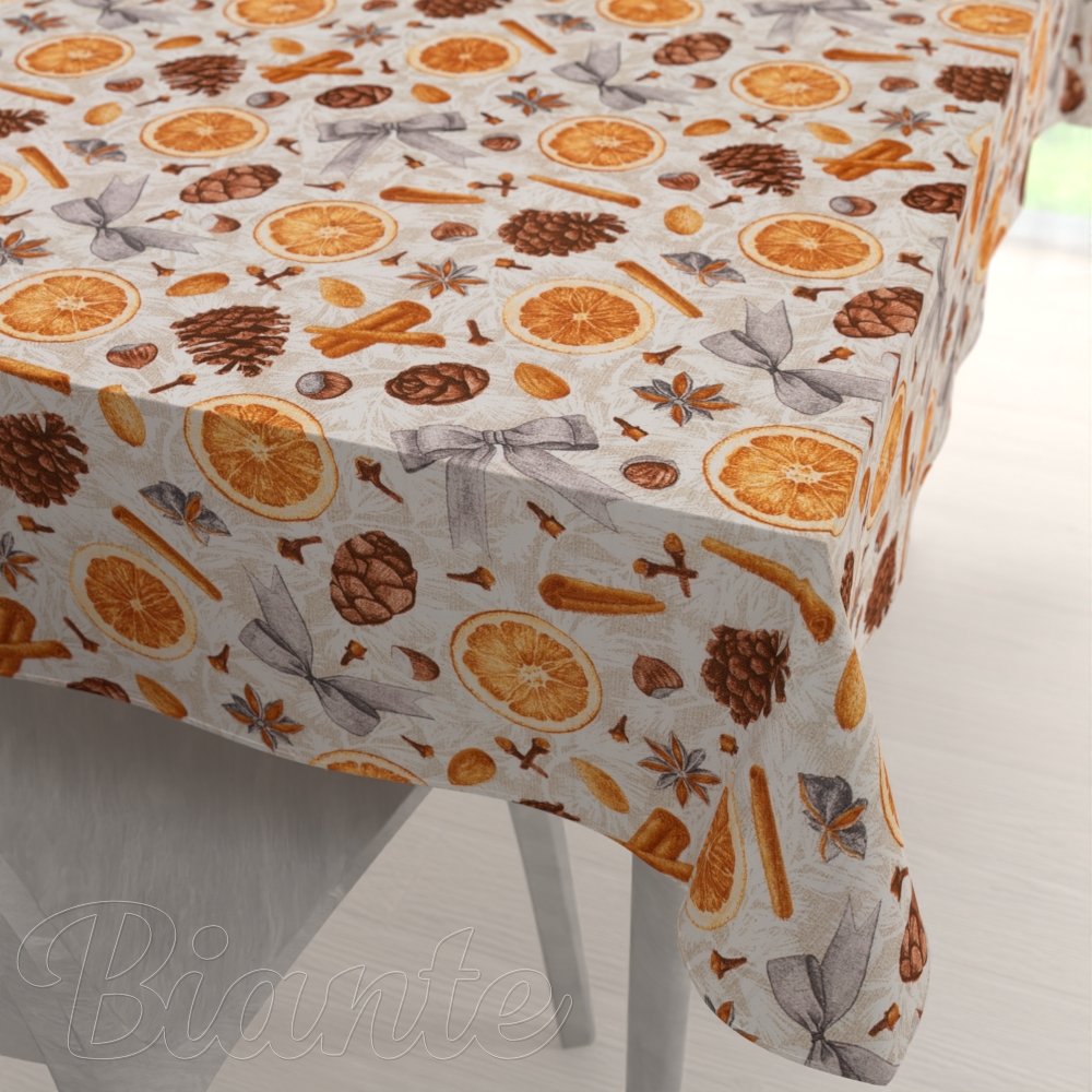 Dekorační obdélníkový ubrus Leona LN-171 Vůně podzimu - Biante.cz