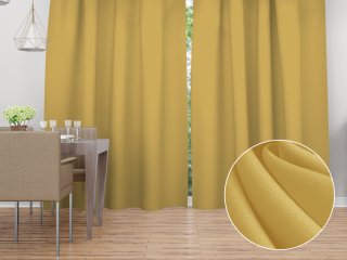 Dekoračný záves na mieru Rongo RG-098 Horčicový - Biante.sk Dekoračný záves na mieru Rongo RG-098 Horčicový - Biante.sk