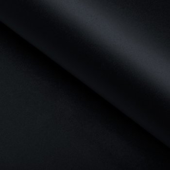 Saténový povlak na polštář LUX-026 Černý