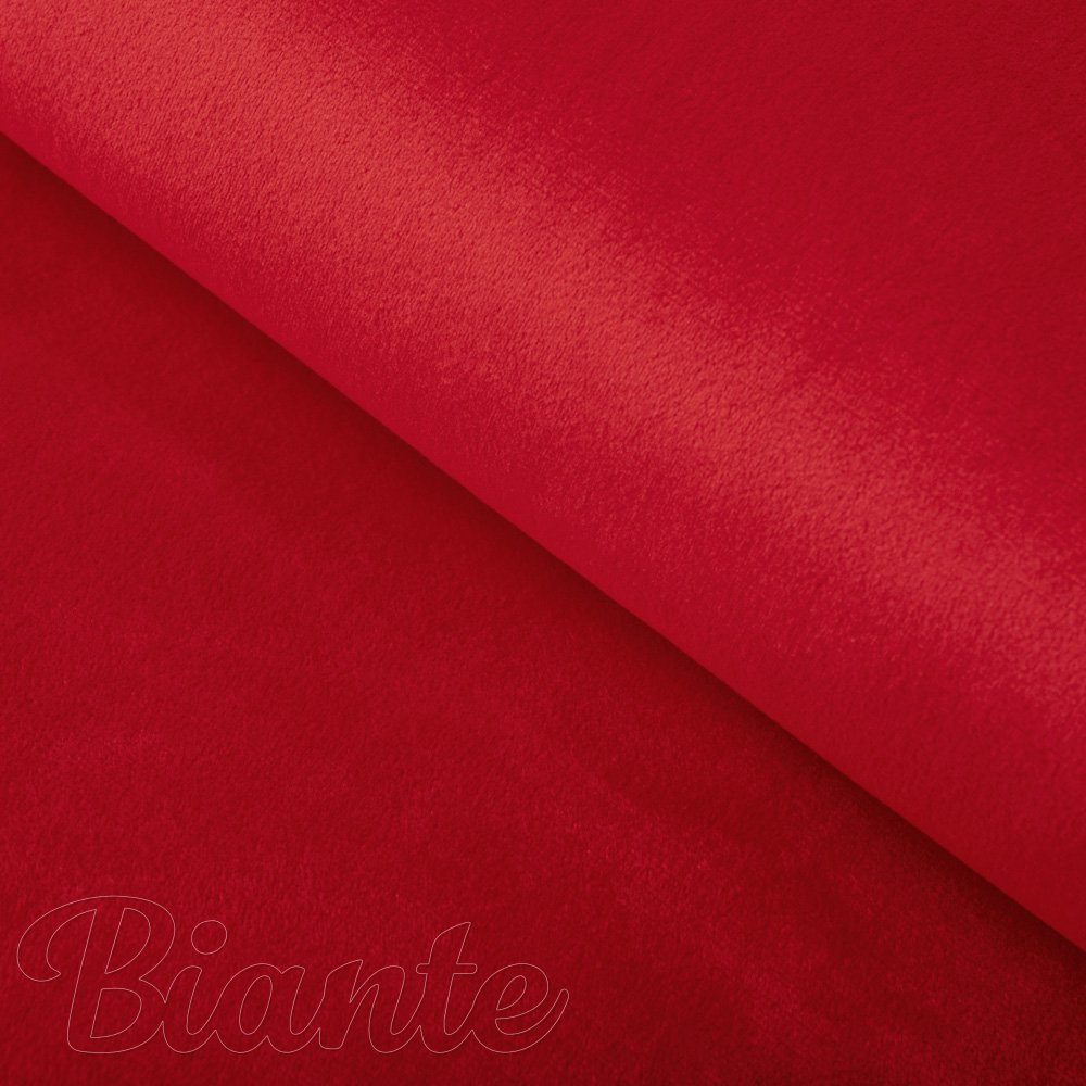 Zamatová látka Velvet Prémium SVP-051 Sýto červená - šírka 280 cm - Biante.sk
