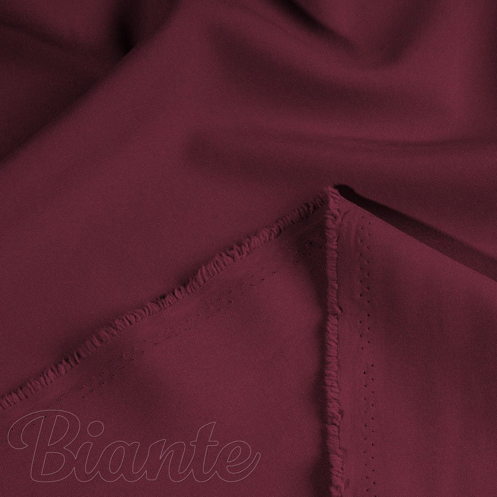 Dekorační jednobarevná látka Rongo RG-085 Tmavě bordó - šířka 150 cm - detail 2 - Biante.cz