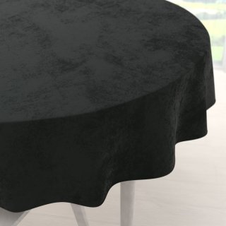 Sametový kulatý ubrus Velvet Premium SVP-014 Černozelený - Biante.cz Sametový kulatý ubrus Velvet Premium SVP-014 Černozelený - Biante.cz