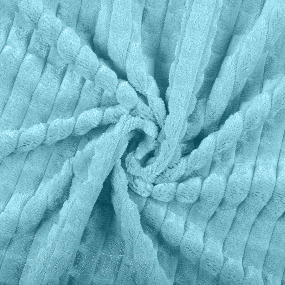 Látka Minky kostky MKK-006 Světle modrá - šířka 165 cm - detail 1 - Biante.cz
