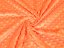 Dětská látka Minky 3D puntíky MKP-022 Oranžová - šířka 150 cm - detail 1 - Biante.cz