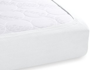 Froté napínacie prestieradlo na vysoký matrac FR-031 Biele - detail 1 - Biante.sk Froté napínacie prestieradlo na vysoký matrac FR-031 Biele - detail 1 - Biante.sk