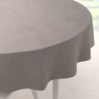 Sametový kulatý ubrus Velvet Premium SVP-015 Latte - Biante.cz