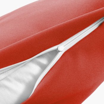 Dekorační povlak na polštář Rongo RG-088 Cihlově červený - detail 1 - Biante.cz