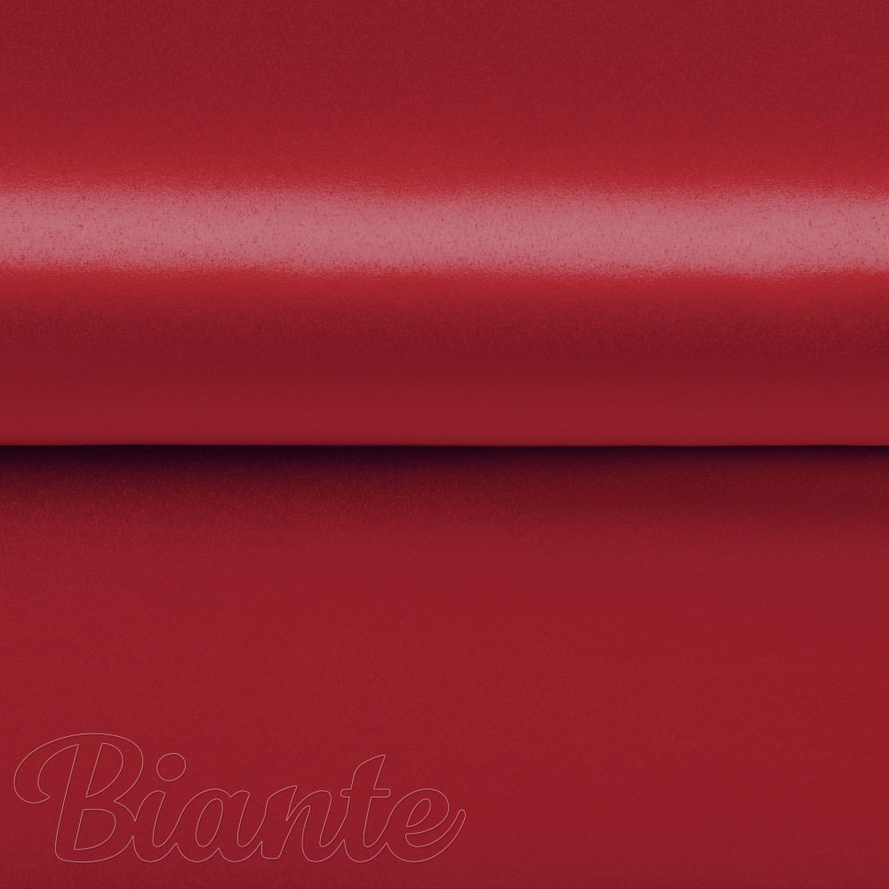 Látka polyesterový satén LUX-037 Červená - šířka 150 cm - detail 4 - Biante.cz