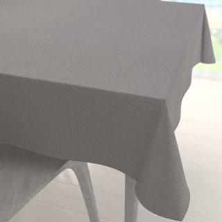 Velký dekorační čtvercový ubrus BKR-503 Šedý režný - Biante.cz