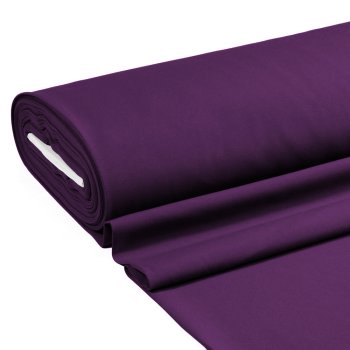 Dekorační jednobarevná látka Rongo RG-064 Tmavě fialová - šířka 150 cm - detail 1 - Biante.cz