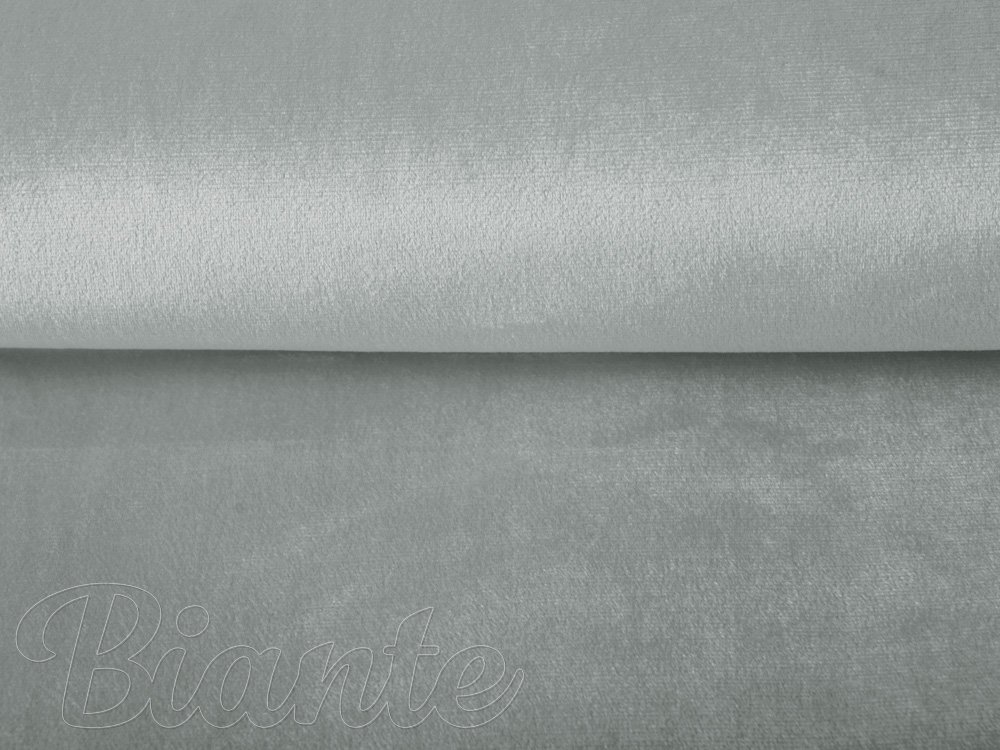 Dekorační látka Samet Velvet SV-029 Cementově šedá - šířka 150 cm - detail 2 - Biante.cz Dekorační látka Samet Velvet SV-029 Cementově šedá - šířka 150 cm - detail 2 - Biante.cz