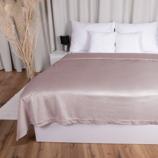 Zamatový prehoz na posteľ Velvet Prémium SVP-002 Staroružový - Biante.sk Zamatový prehoz na posteľ Velvet Prémium SVP-002 Staroružový - Biante.sk