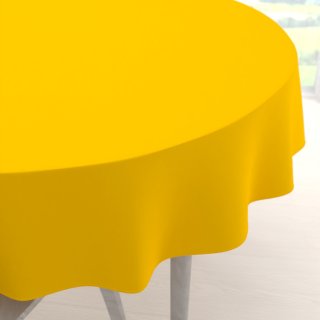 Dekoračný okrúhly obrus Rongo RG-029 Sýto žltý - Biante.sk