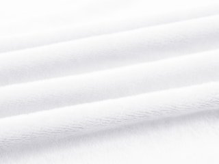 Mikroplyšová látka MIS-009 Bílá - šířka 145 cm - detail 1 - Biante.cz Mikroplyšová látka MIS-009 Bílá - šířka 145 cm - detail 1 - Biante.cz