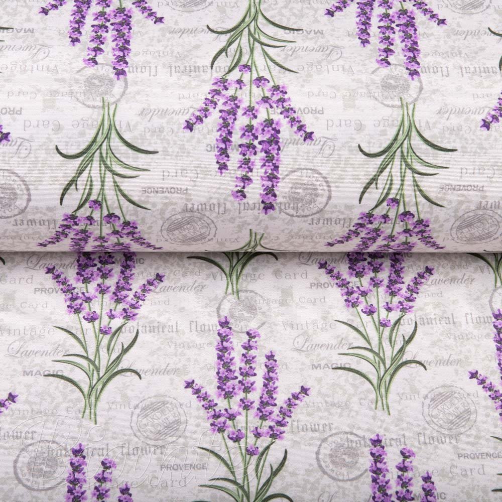Dekorační látka PML-033 Provence levandule - šířka 150 cm - detail 2 - Biante.cz
