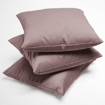 Sametový povlak na polštář Velvet Premium SVP-002 Starorůžový 40x40 cm - SKLADEM