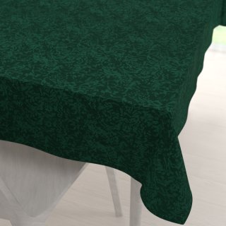 Velký teflonový obdélníkový ubrus TF-035 Venezia smaragdově zelený - Biante.cz Velký teflonový obdélníkový ubrus TF-035 Venezia smaragdově zelený - Biante.cz