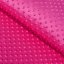 Dětská látka Minky 3D puntíky MKP-018 Purpurová - šířka 150 cm - Biante.cz
