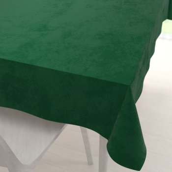 Velký sametový obdélníkový ubrus Velvet Premium SVP-032 Zelený - Biante.cz