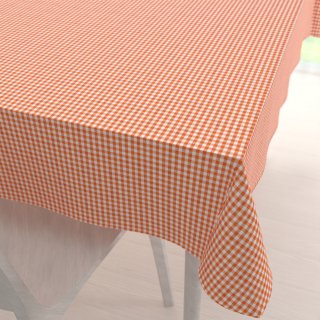 Dekoračný obdĺžnikový obrus Rebeka RE-006 Oranžovo-biela kocka malá - Biante.sk Dekoračný obdĺžnikový obrus Rebeka RE-006 Oranžovo-biela kocka malá - Biante.sk